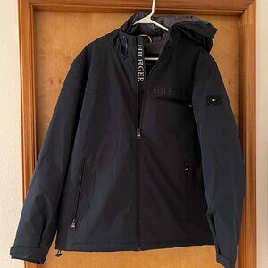 Tommy Hilfiger Performance Stretch Water Wind Resistant Hooded Jacket (Men's L)